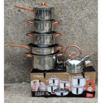 12pc Cookware with Kettle-Yimeitai